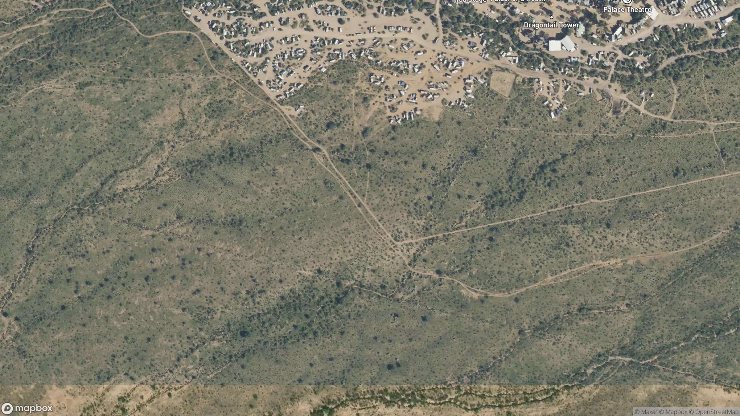 Aerial view of 12595 East United States Highway 60 1