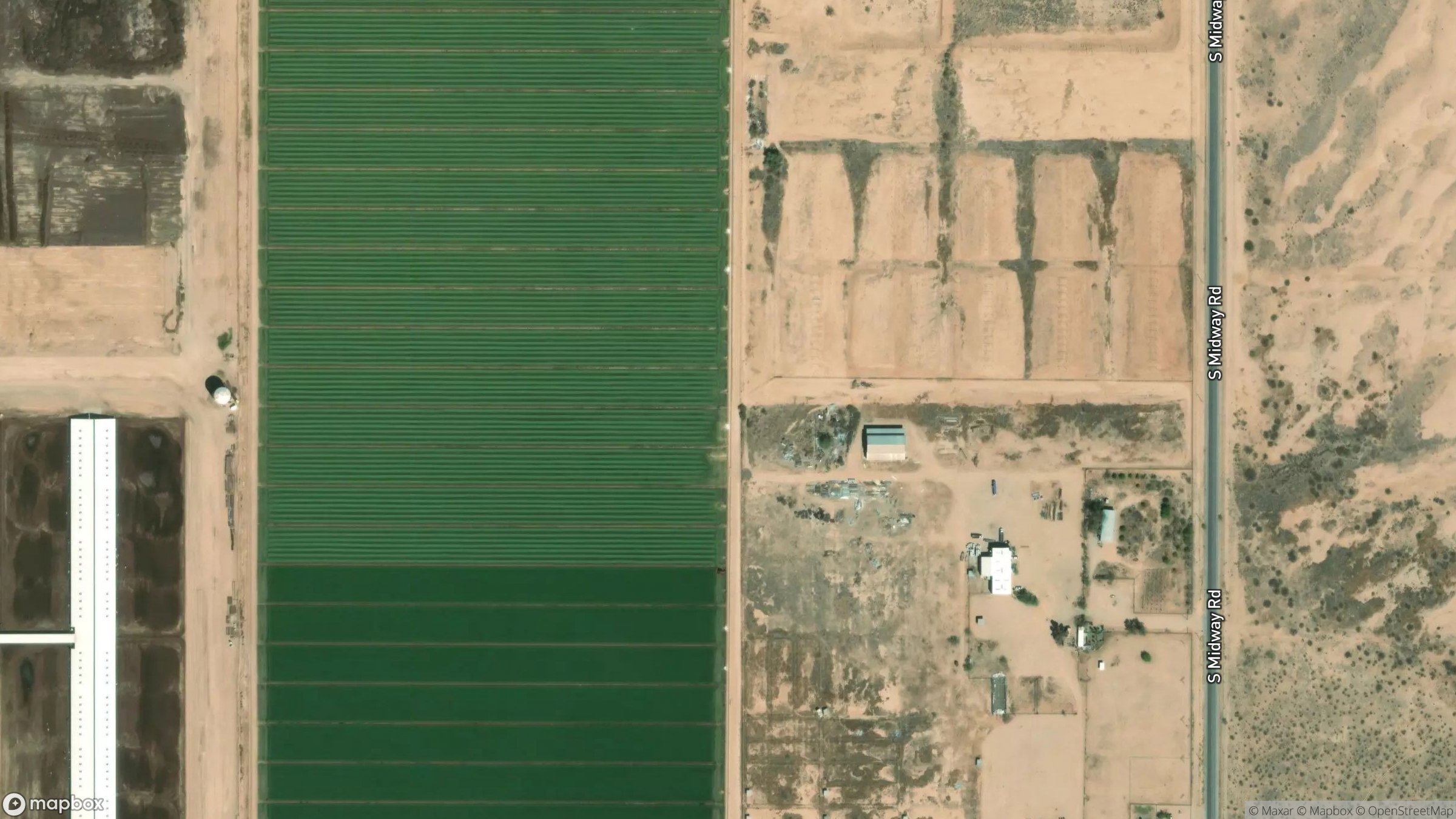 Aerial view of 1450 S Midway Rd Casa Grande, AZ 85193 1