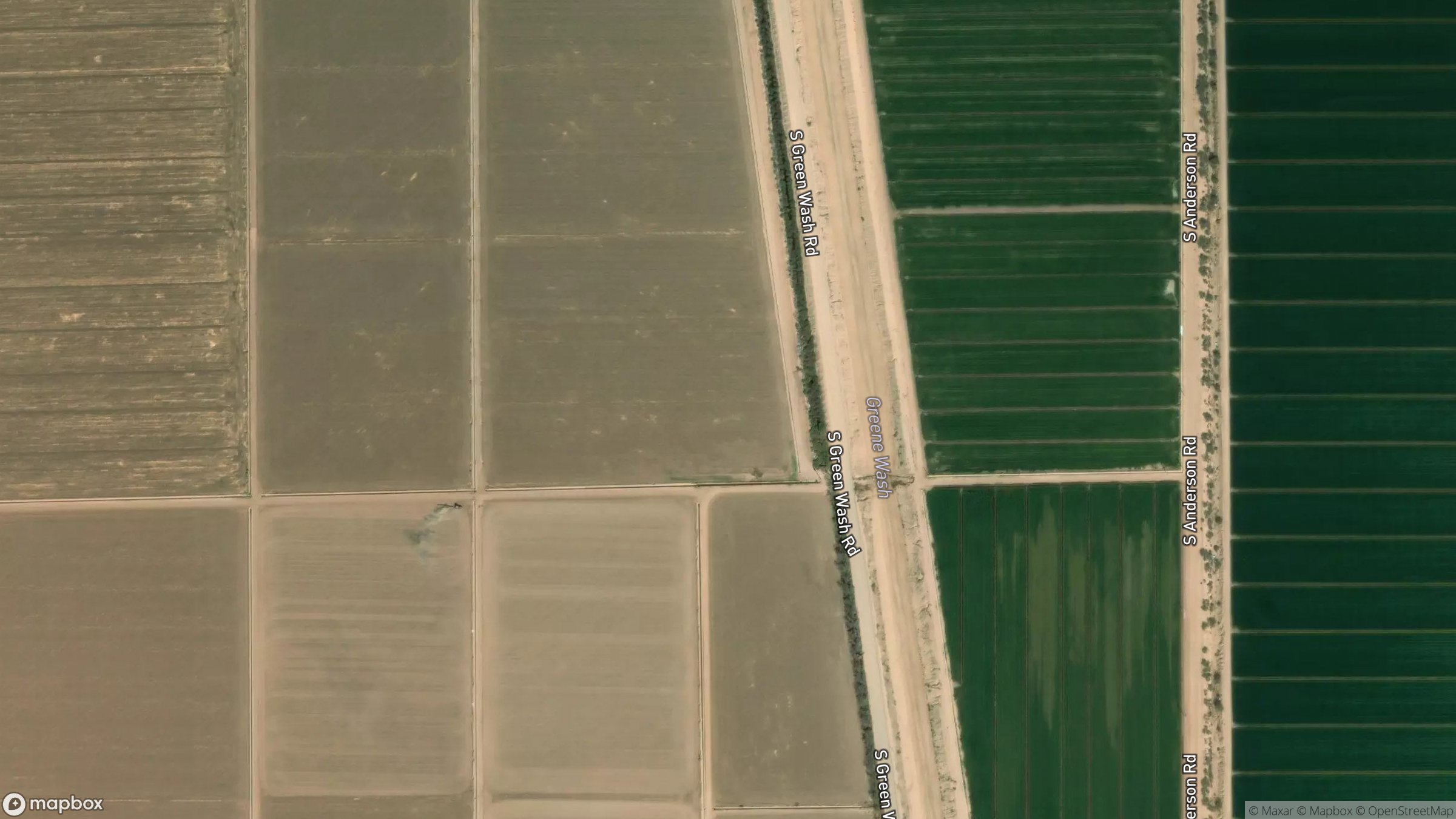 Aerial view of 1550 S Greene Wash Rd Stanfield, AZ 85172 1