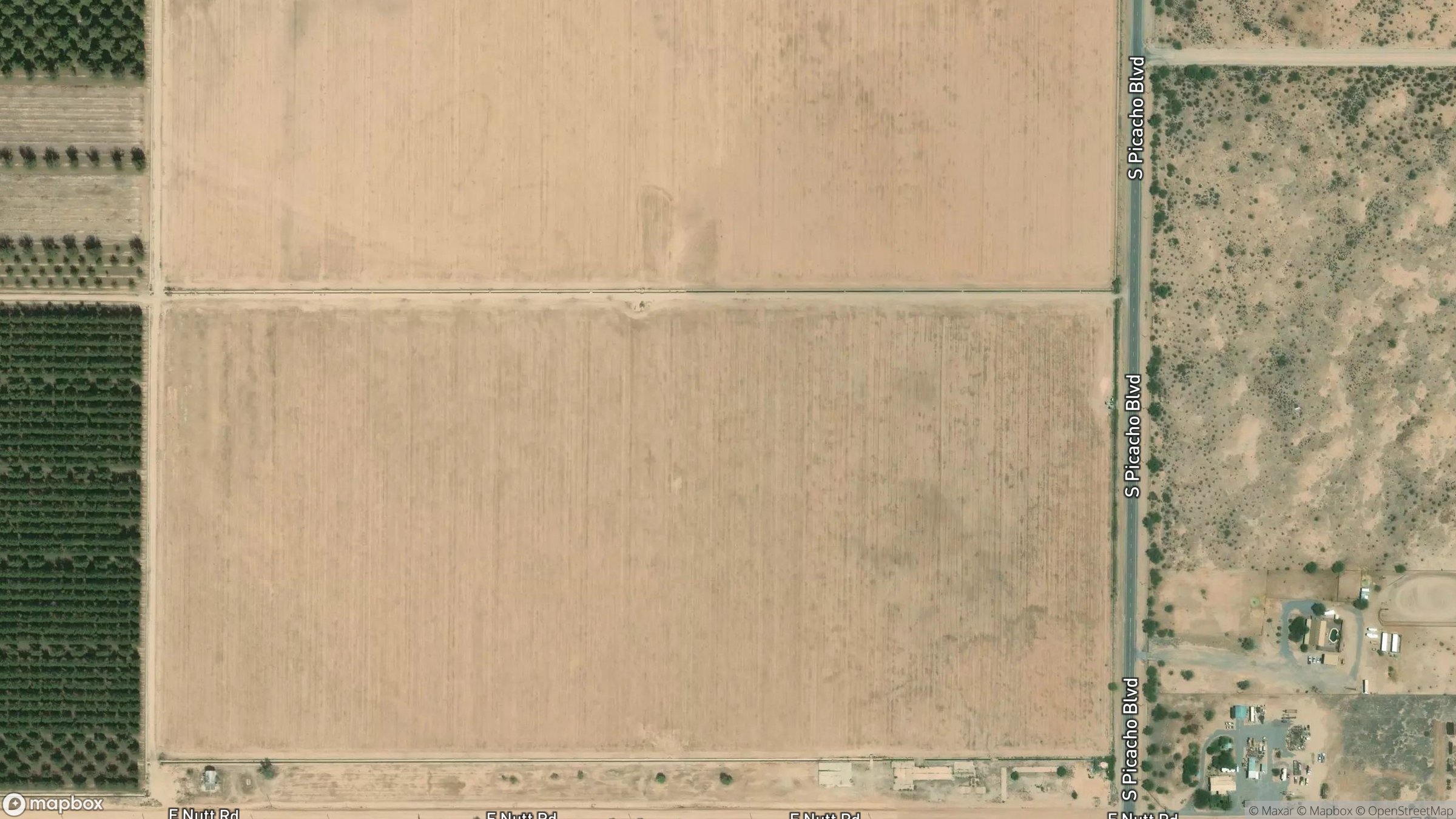 Aerial view of 20786 South Picacho Boulevard 1