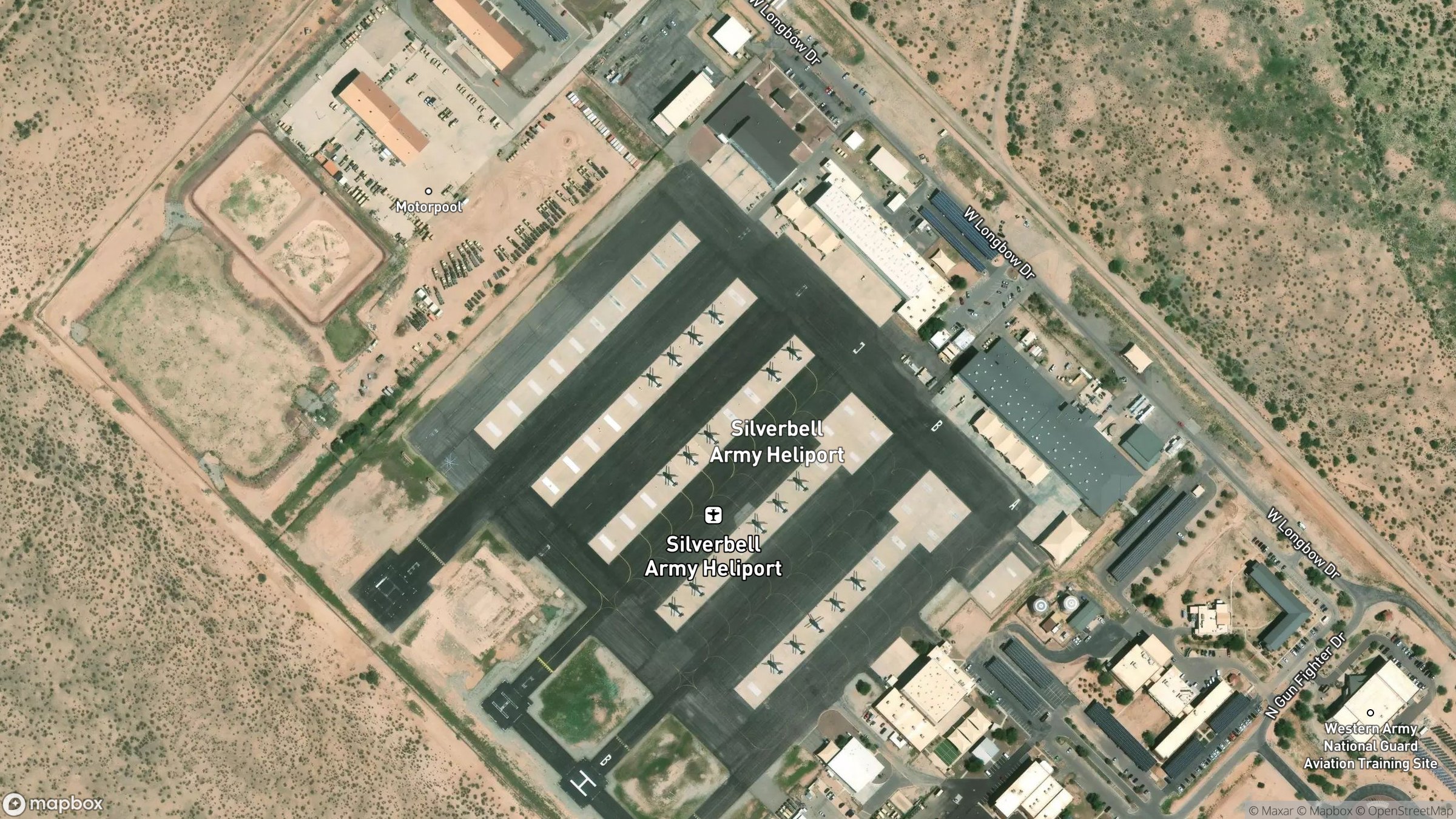 Aerial view of 22440 East Pinal Airpark Road 1