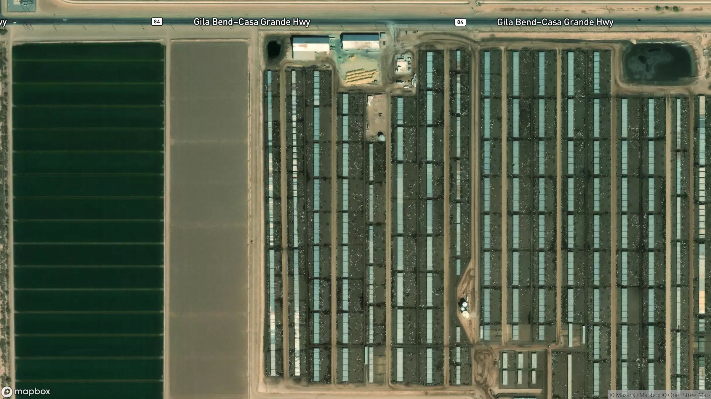 Aerial view of 32975 W Highway 84 Stanfield, AZ 85172 1