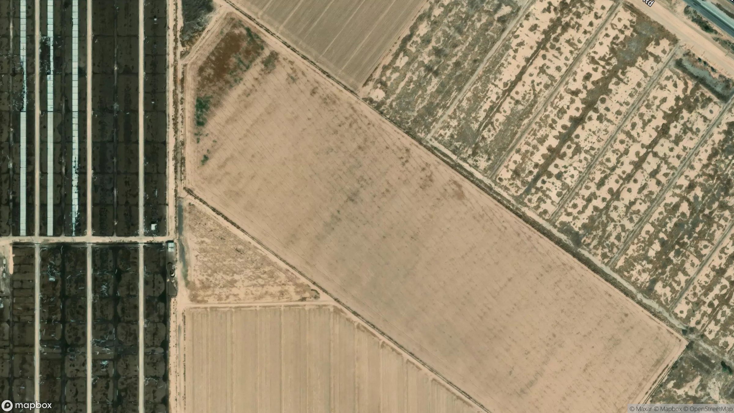 Aerial view of West Peters and Nall Road 3