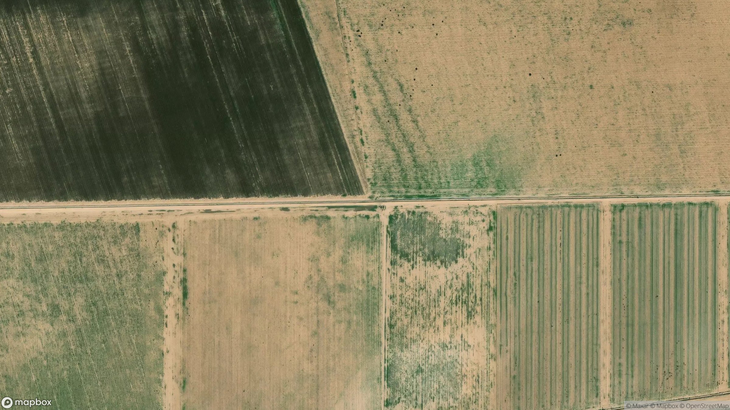 Aerial view of West Teel Road 1